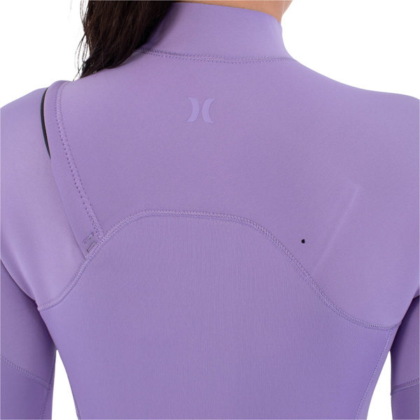 2026 Hurley Womens Air 3/2mm Chest Zip Wetsuit WFS0013312 - Lavander
